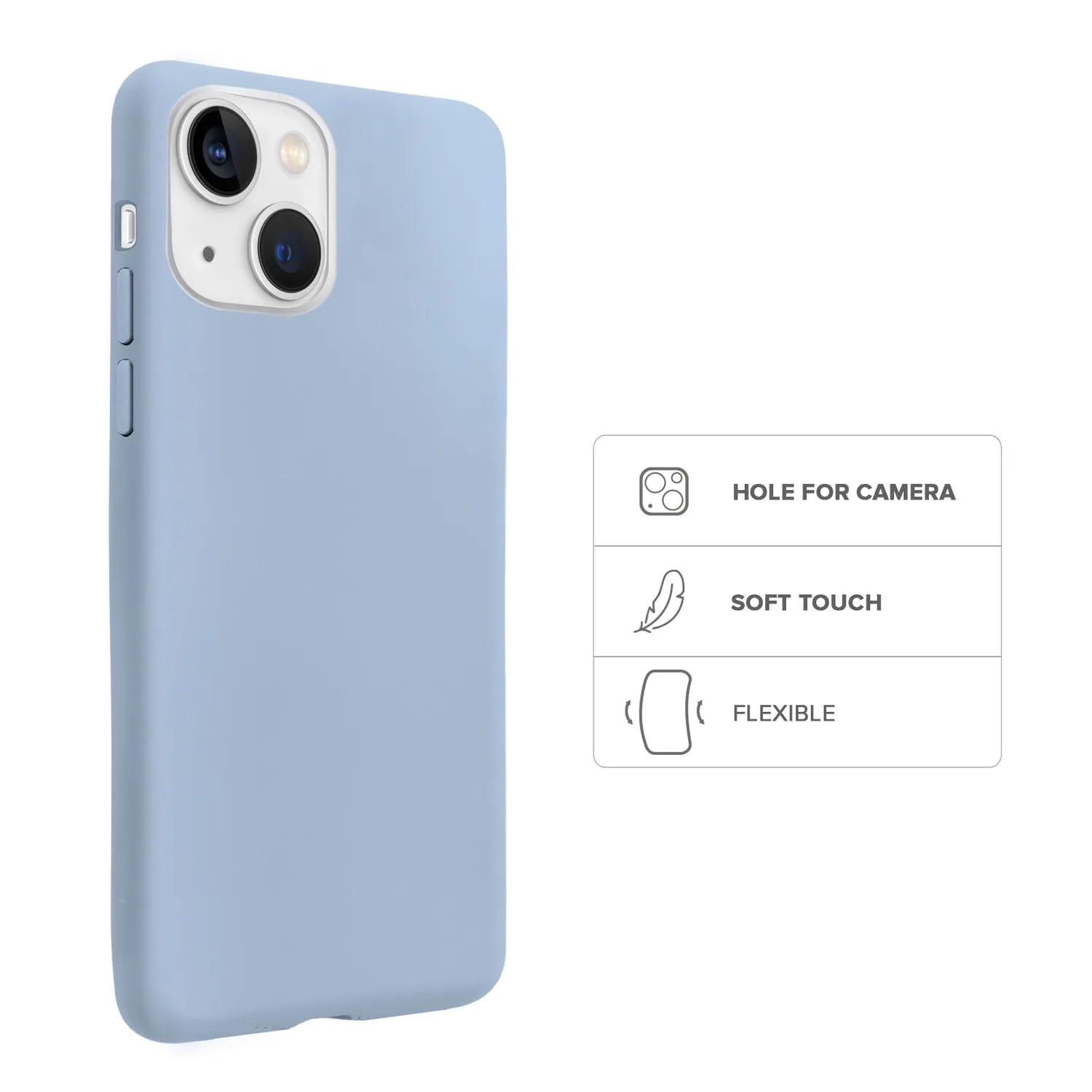 SBS Rainbow Handyhülle für iPhone 13 TPU dünn