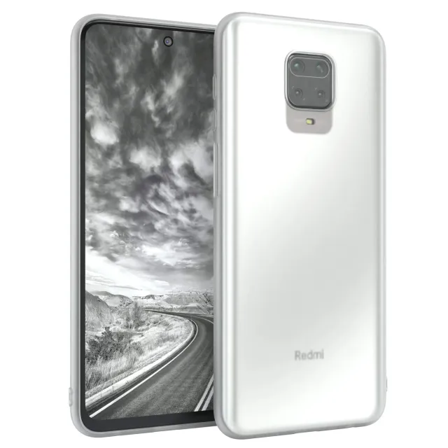 EAZY CASE Redmi Note 9S Silikonhülle Transparent Matt