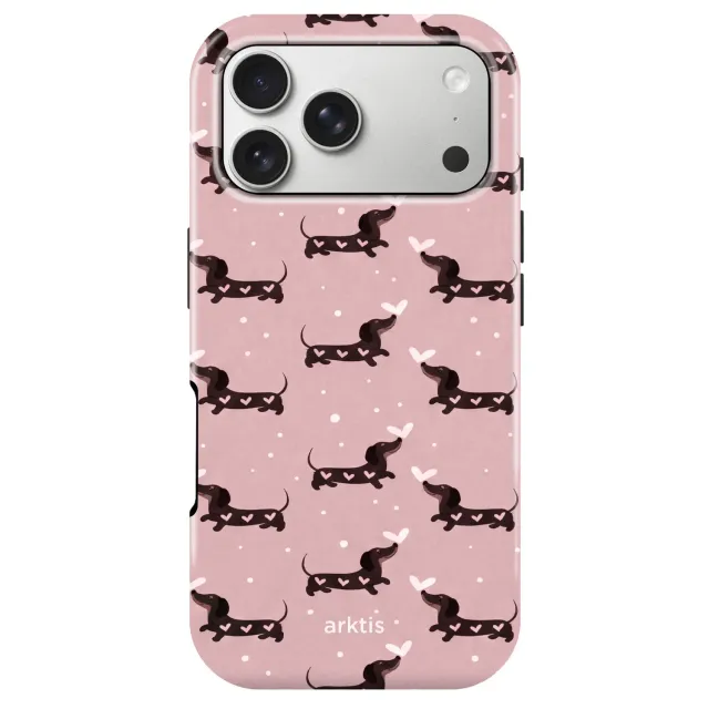 arktis Dackel Love Hülle iPhone 17 Pro Max Print