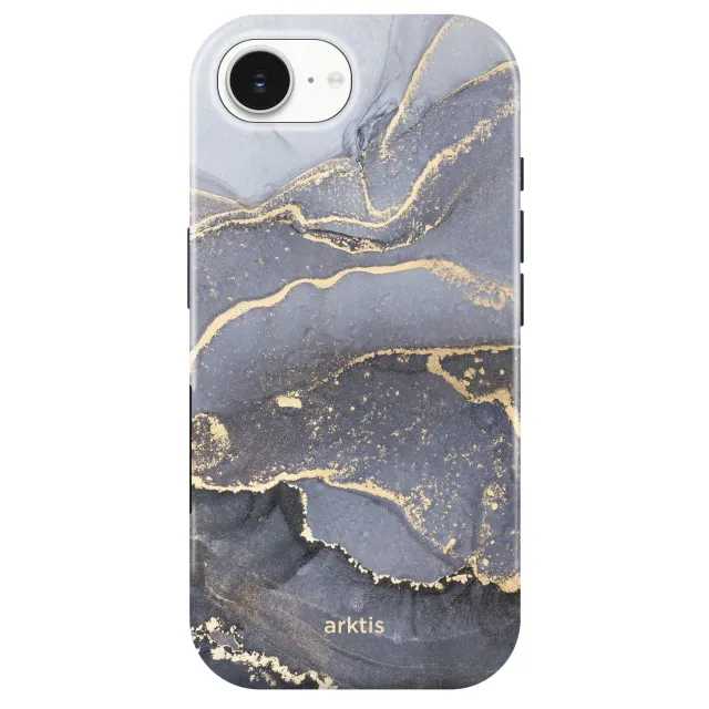 arktis iPhone 17e Hülle Dusty Marble MagSafe