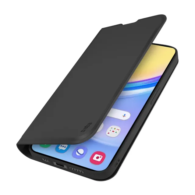 SBS Wallet Smooth Galaxy A16 Klapphülle schwarz Standfunktion