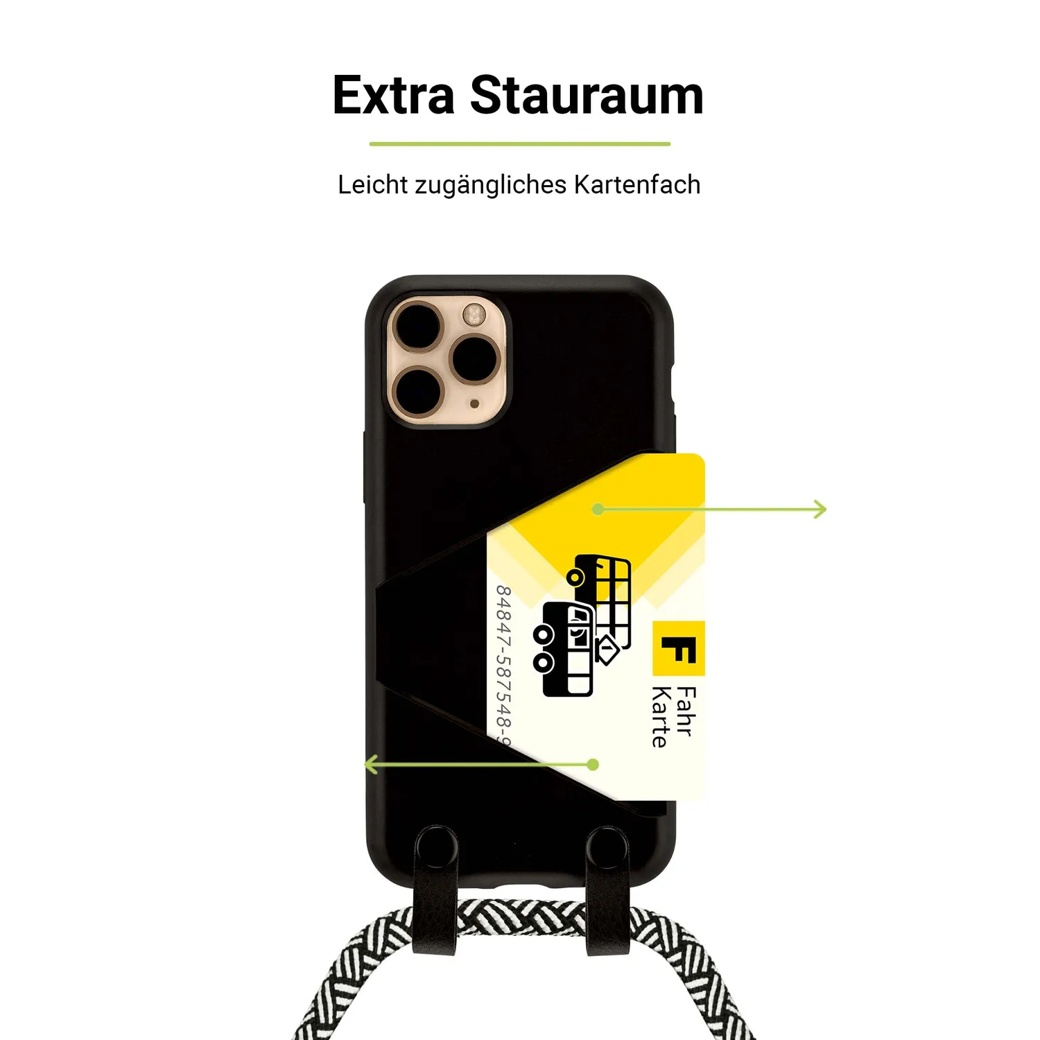 Artwizz HangOn Case iPhone 11 Pro Handykette Kartenfach