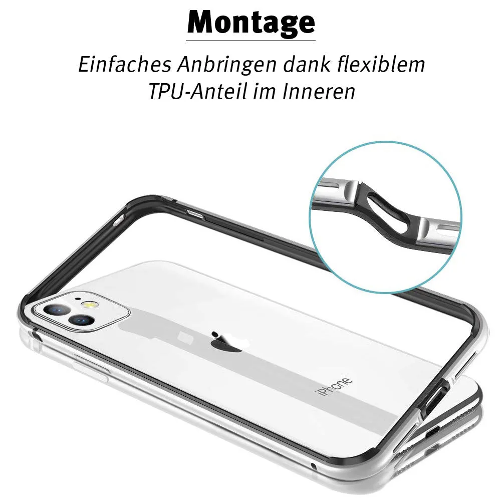 arktis AirZERO Alu Bumper iPhone 13 Pro Hülle