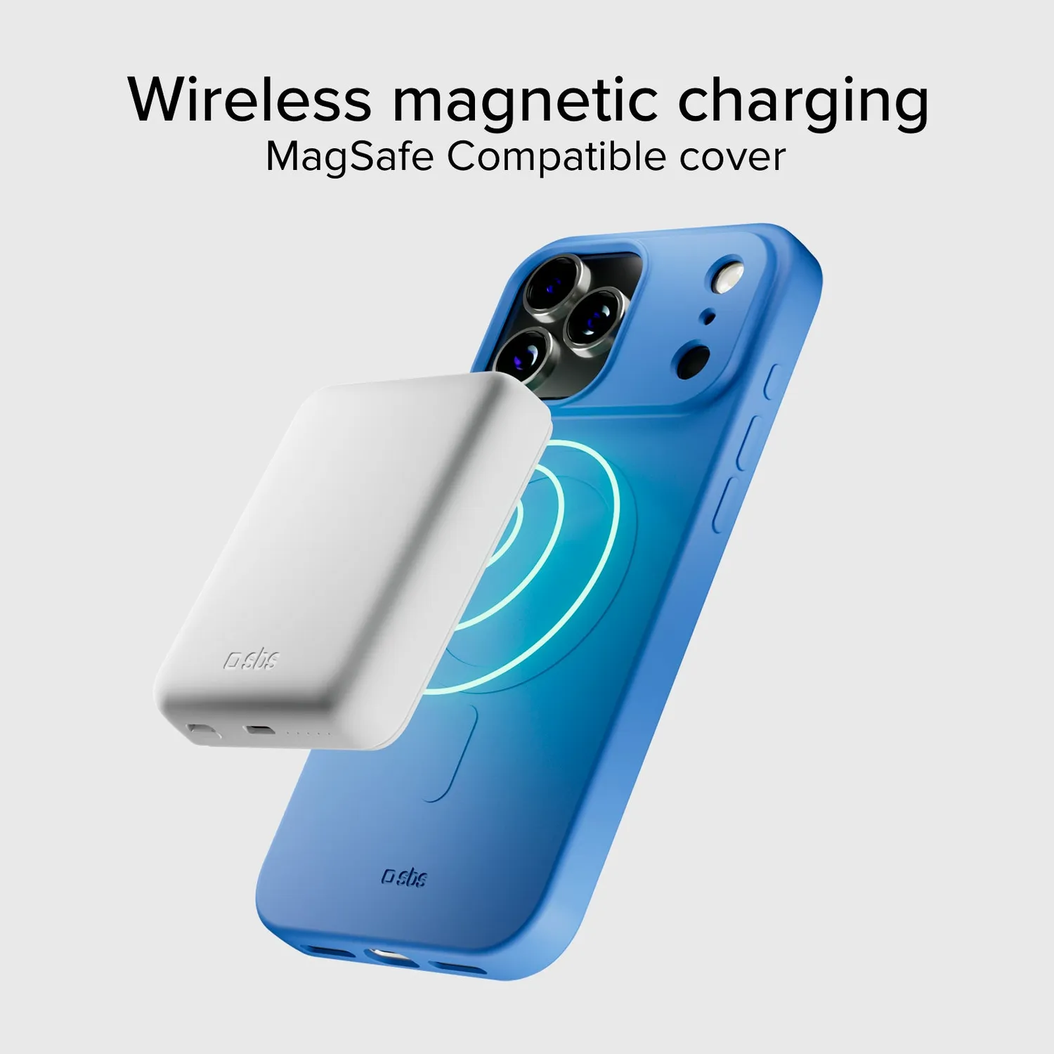 SBS Instinct Mag iPhone 17 Pro Max Hülle MagSafe blau
