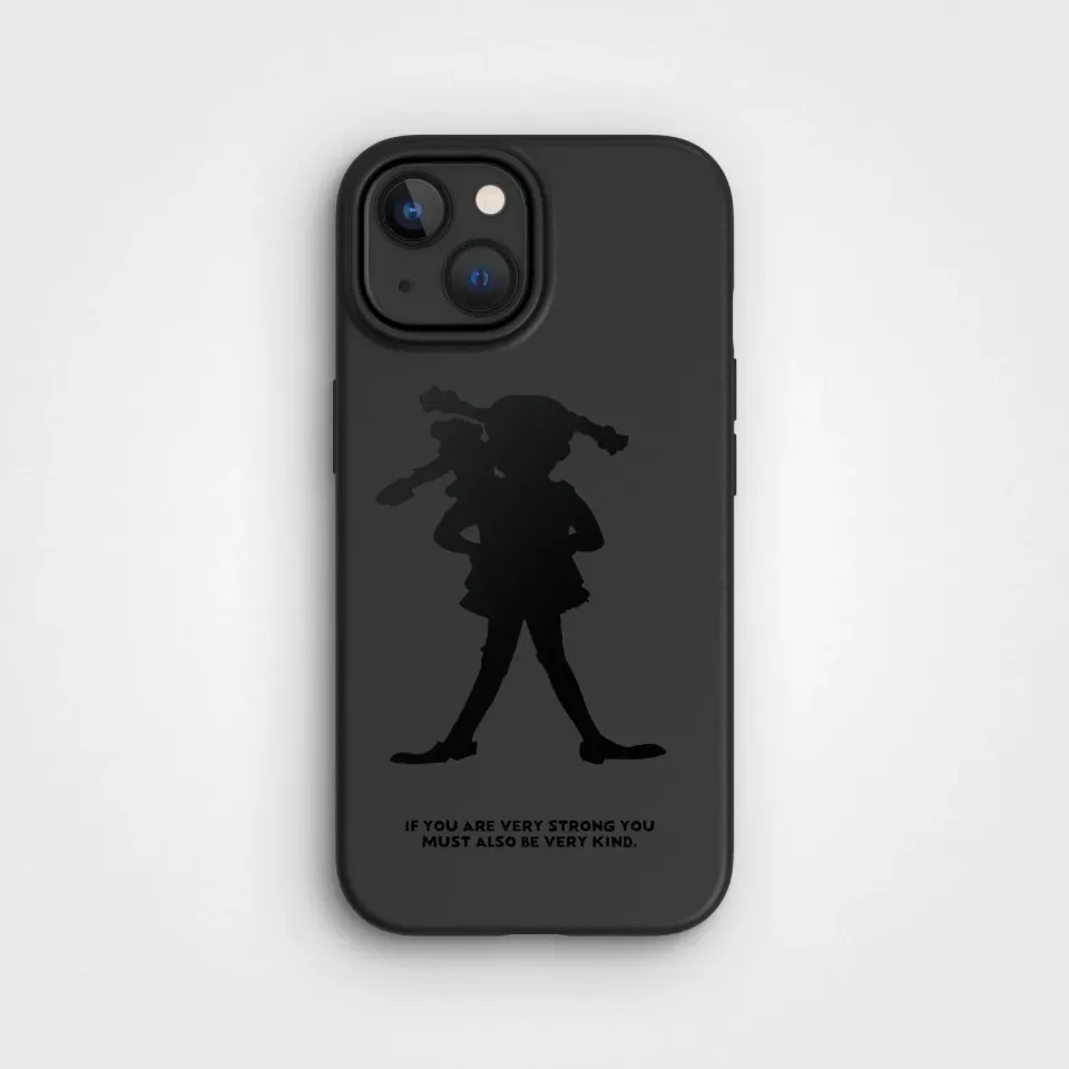 agood company PLNTPRTCT iPhone 15 Handyhülle Pippi Strong & Kind