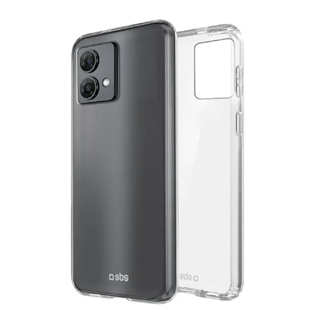 SBS Skinny Moto G84 Handyhülle transparent flexibel