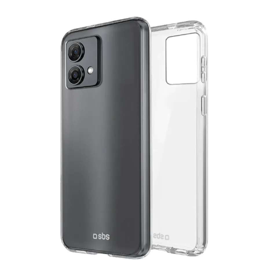SBS Skinny Moto G84 Handyhülle transparent flexibel
