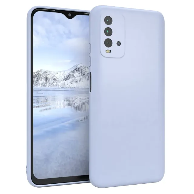 EAZY CASE Redmi 9T Silikonhülle Himmelblau