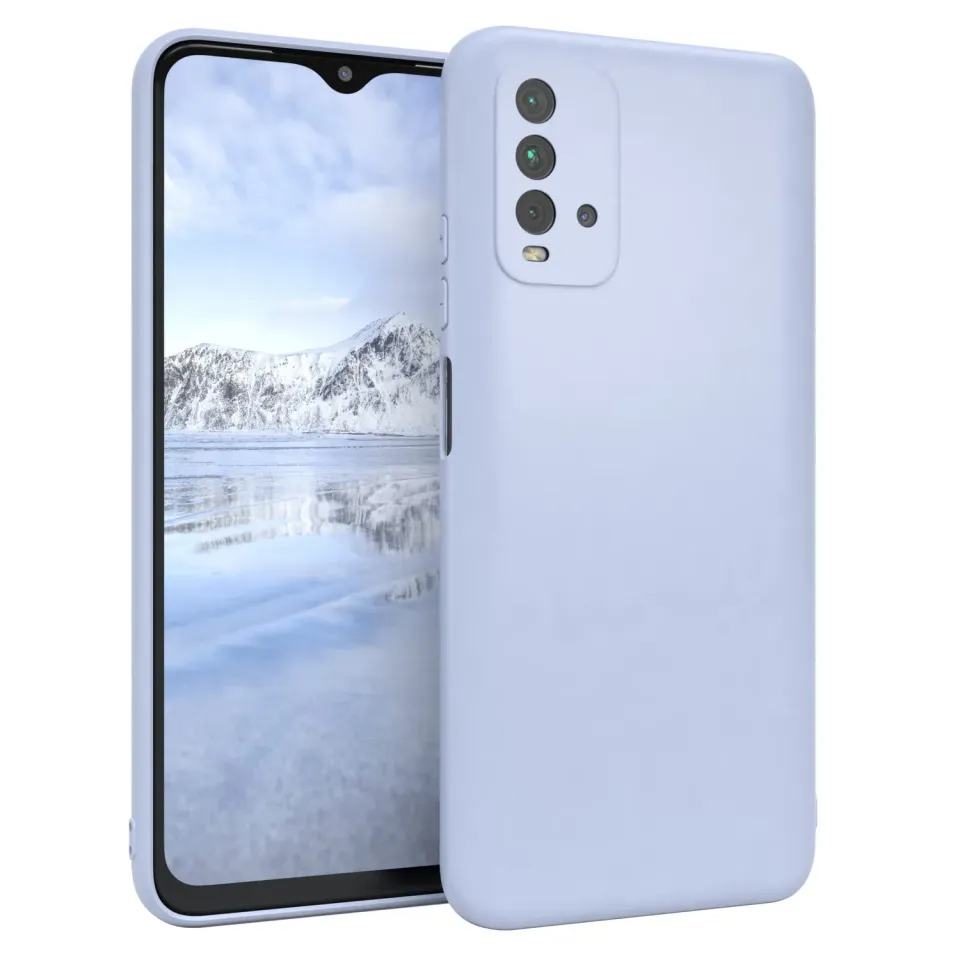 EAZY CASE Redmi 9T Silikonhülle Himmelblau