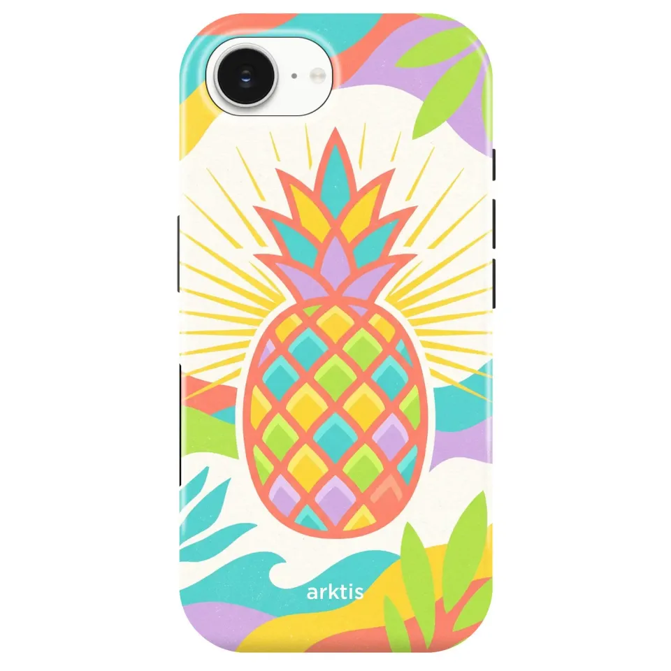 arktis iPhone 17e Hülle Tropic Pineapple MagSafe
