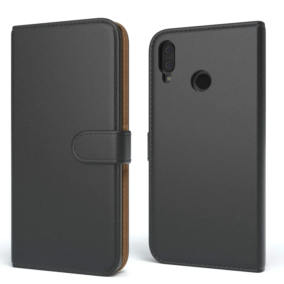 EAZY CASE Huawei Nova 3 Bookstyle Tasche Schwarz Kartenfach