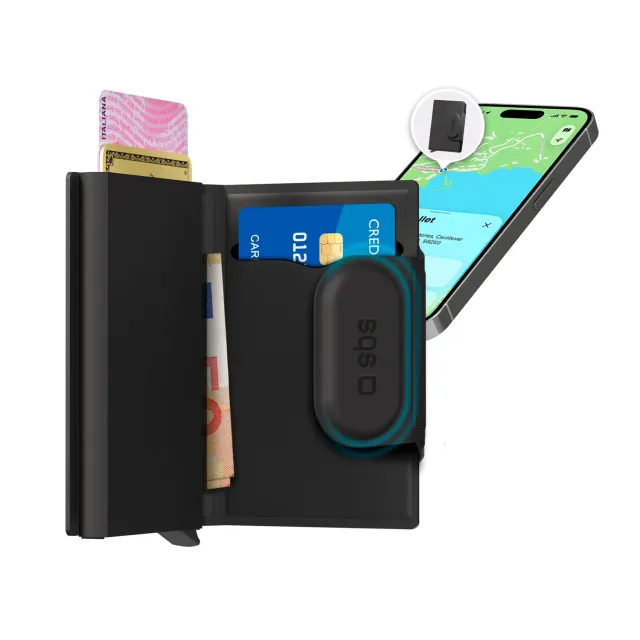 SBS Track My Wallet Kartenetui mit Find My Tracker