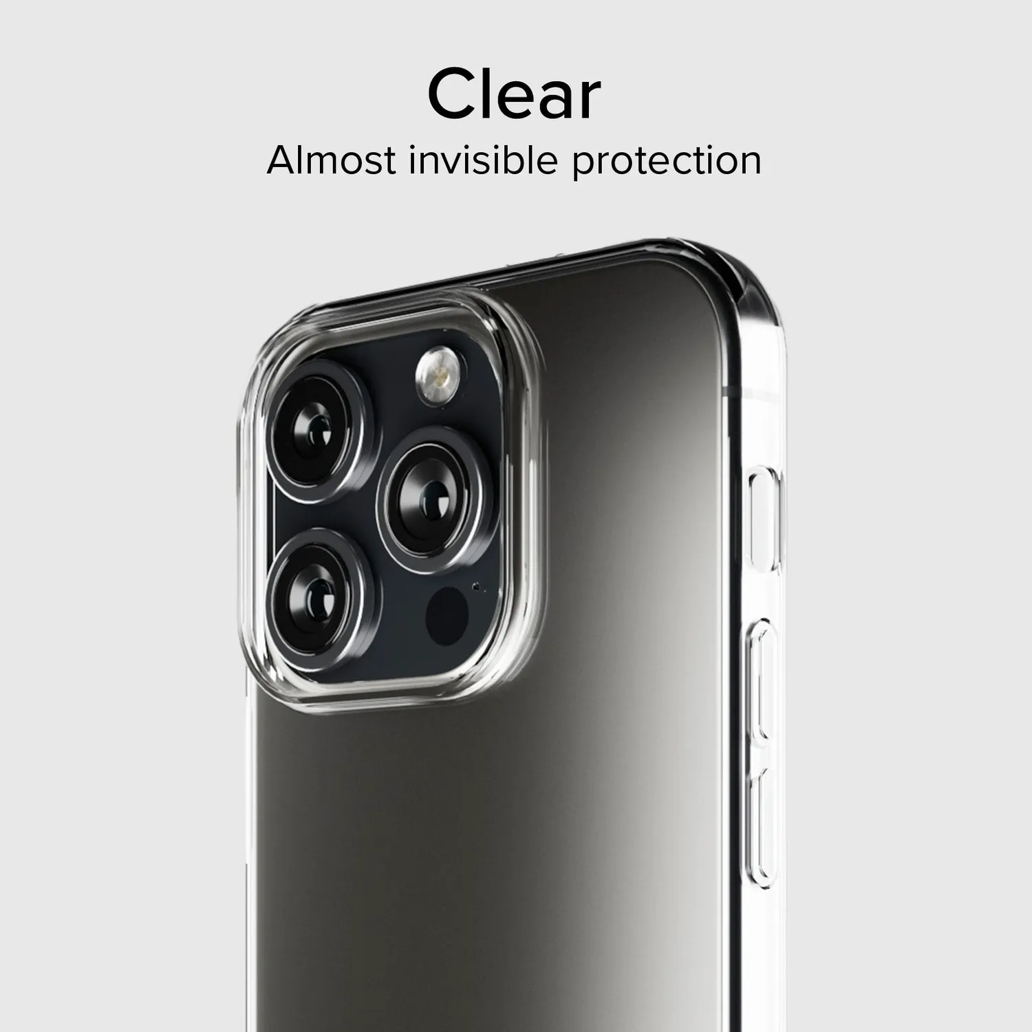 SBS Skinny iPhone 16 Pro Hülle transparent ultradünn