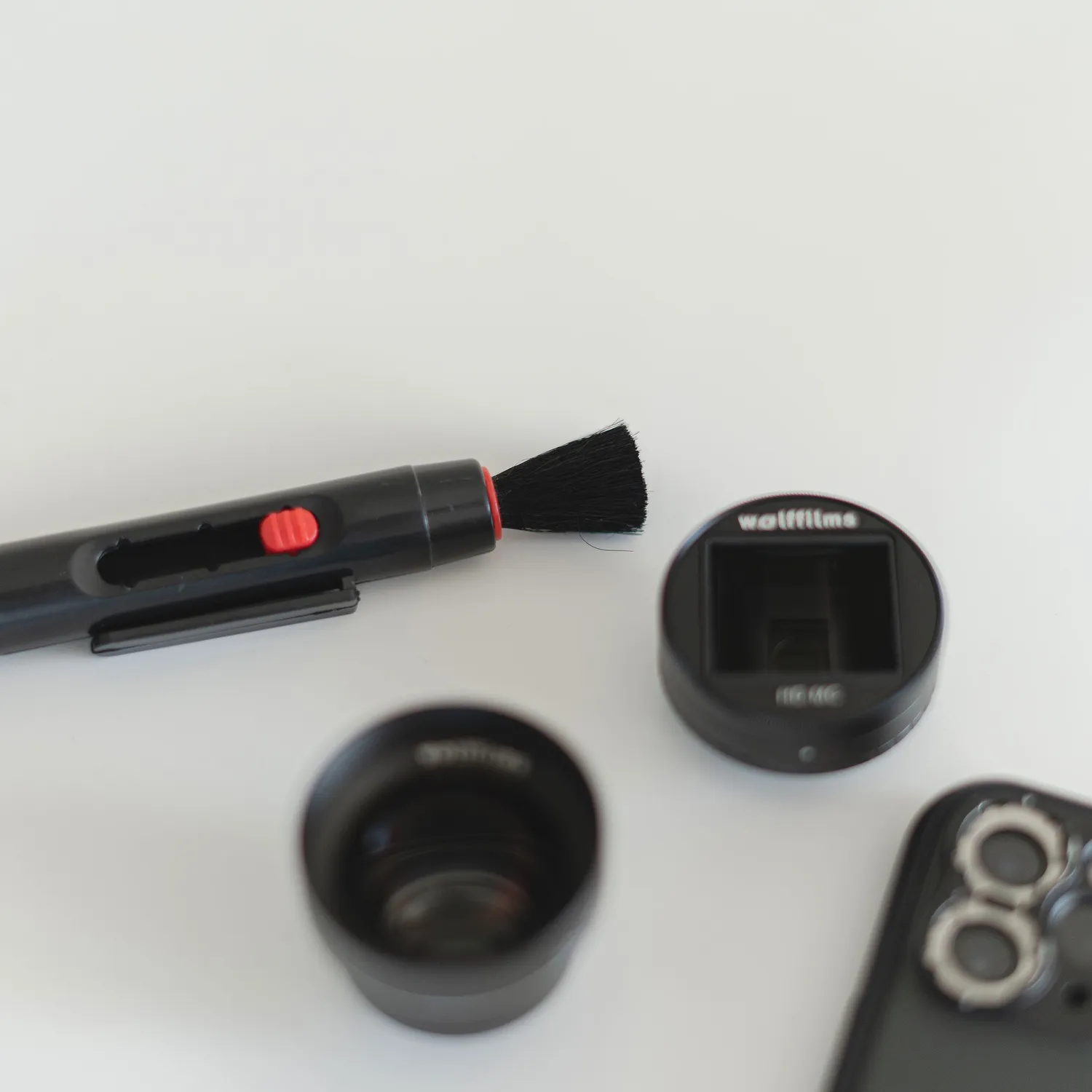Wolffilms Lens Pen Objektiv-Reinigungsstift Karbon