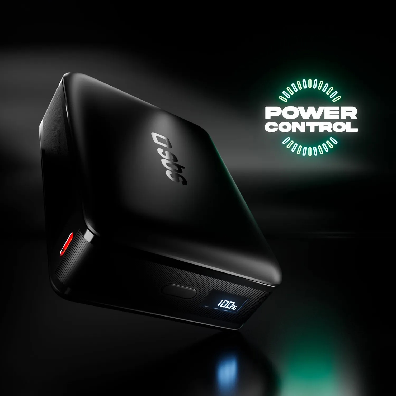 SBS Powerbank 20000 mAh 65W LCD Laptop schwarz