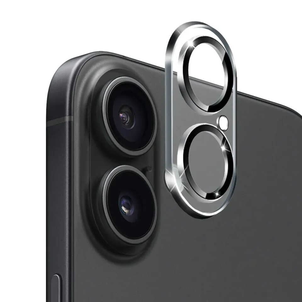 arktis iPhone 16 Plus Kamera Protector Aluminium Glas