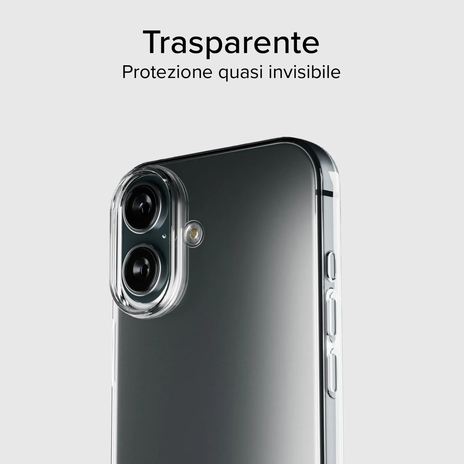 SBS Skinny Handyhülle iPhone 16 Plus transparent
