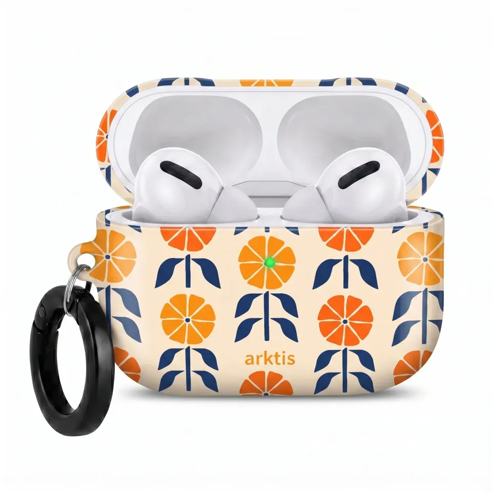 arktis AirPods Pro 3 Hülle Modern Sunflower Print