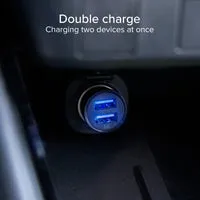 SBS Auto-Ladegerät 2x USB 2,4A Kfz-Lader