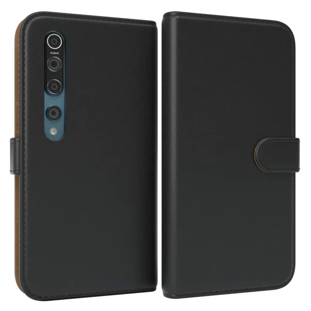 EAZY CASE Mi 10 5G Klapphülle Schwarz Pro