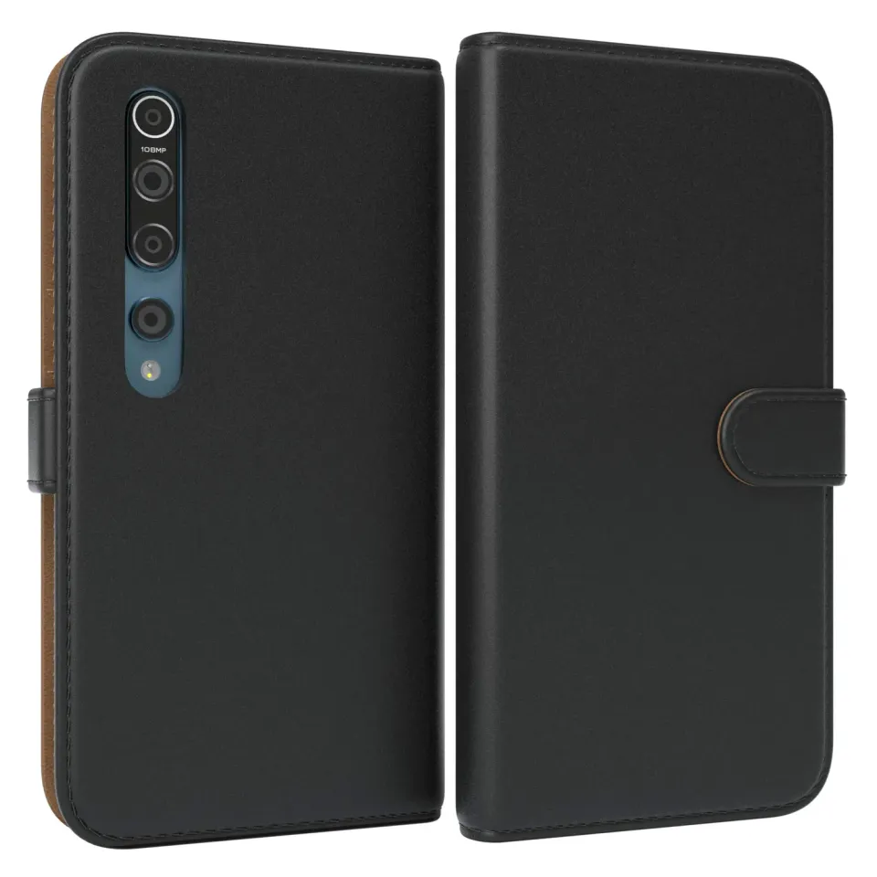 EAZY CASE Mi 10 5G Klapphülle Schwarz Pro
