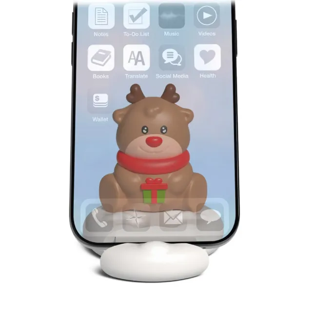 SBS Handy Ständer Rentier Weihnachten Einschub