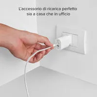 SBS 20W Wandladegerät Dual USB-C Power Delivery weiß