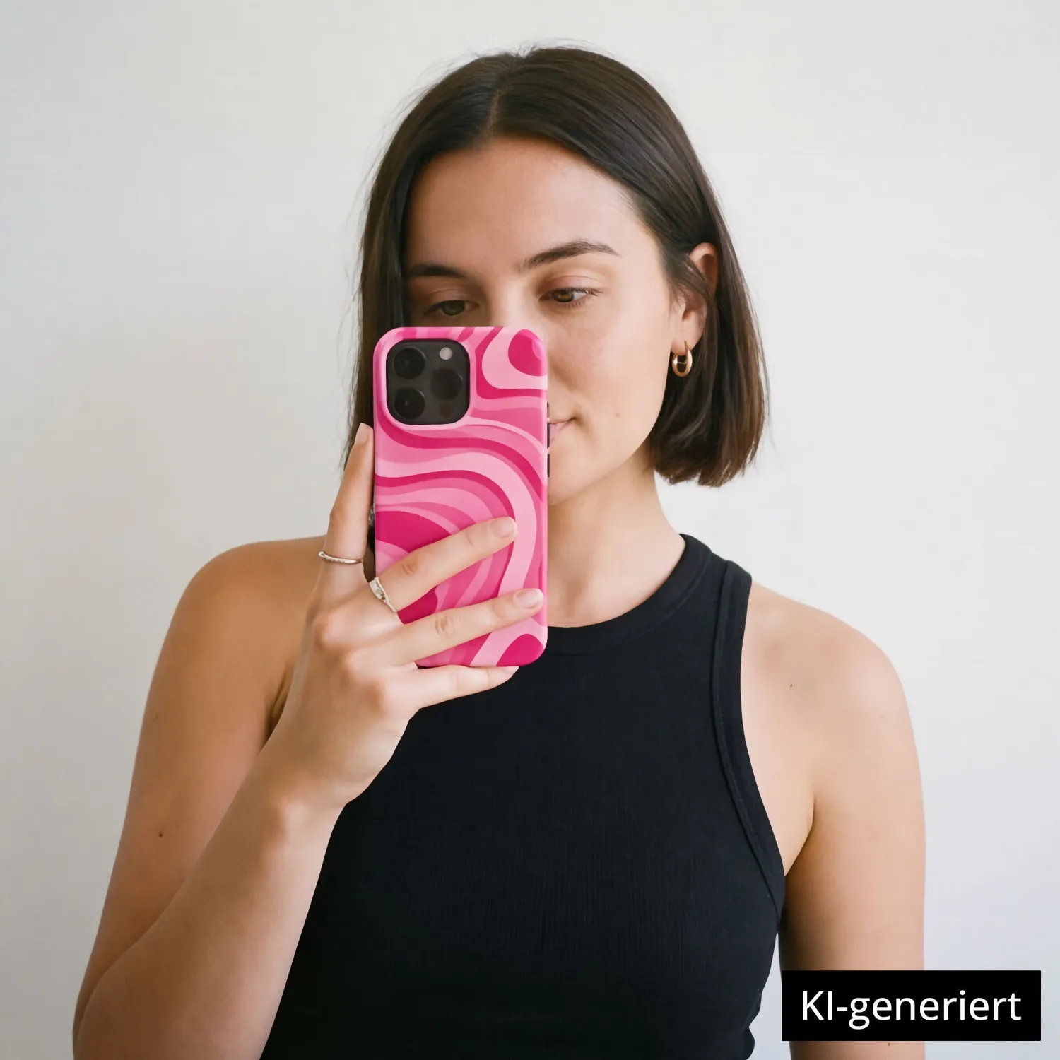 arktis Aura iPhone 15 Pro Max Hülle Aura Pink MagSafe