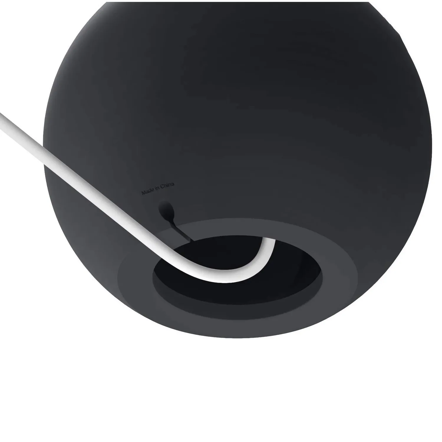arktis Orbit Stand MagSafe Halter Schwarz Silikon