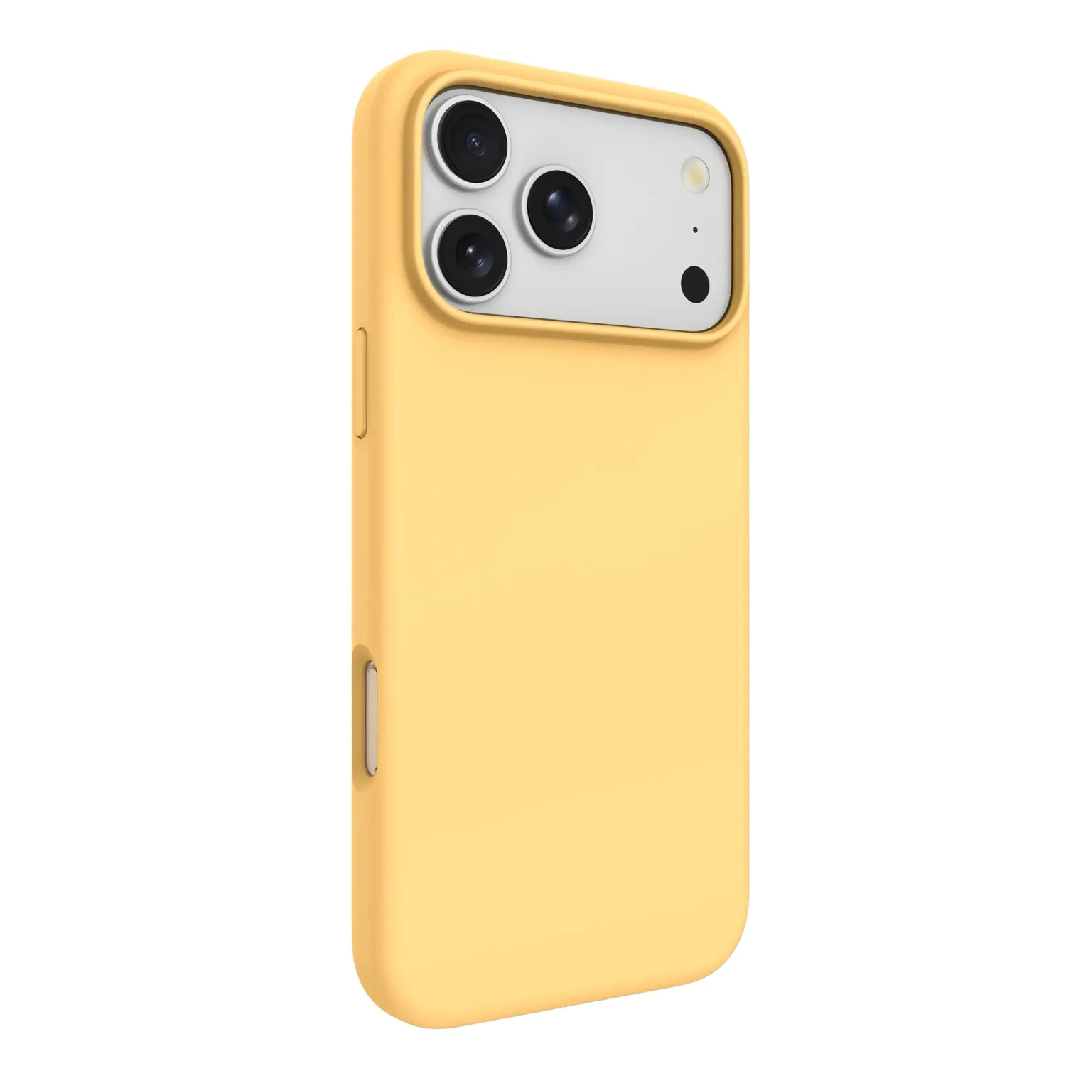 arktis iPhone 18 Pro Max Silikon Case MagSafe Zitronengelb