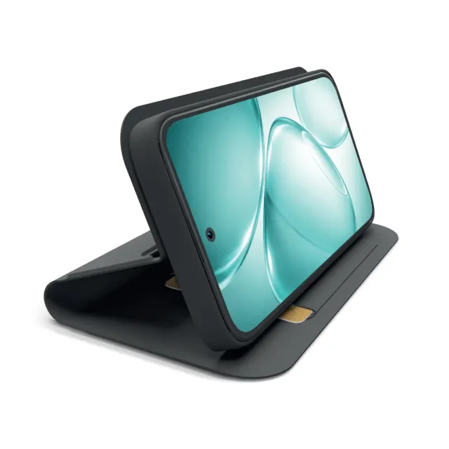 SBS Wallet Smooth Oppo A6 Book Hülle Schwarz
