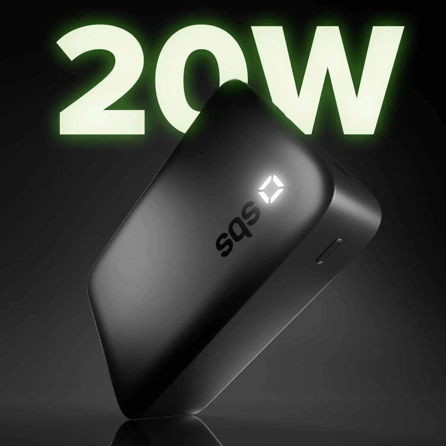 SBS High Density 20000 mAh Powerbank PD 18W schwarz