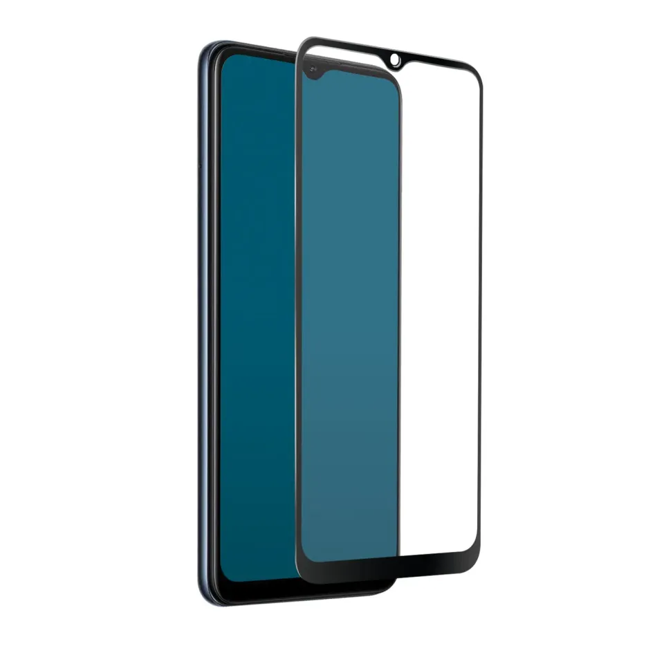 SBS Full Cover Oppo A17 4G Panzerglas Schwarz