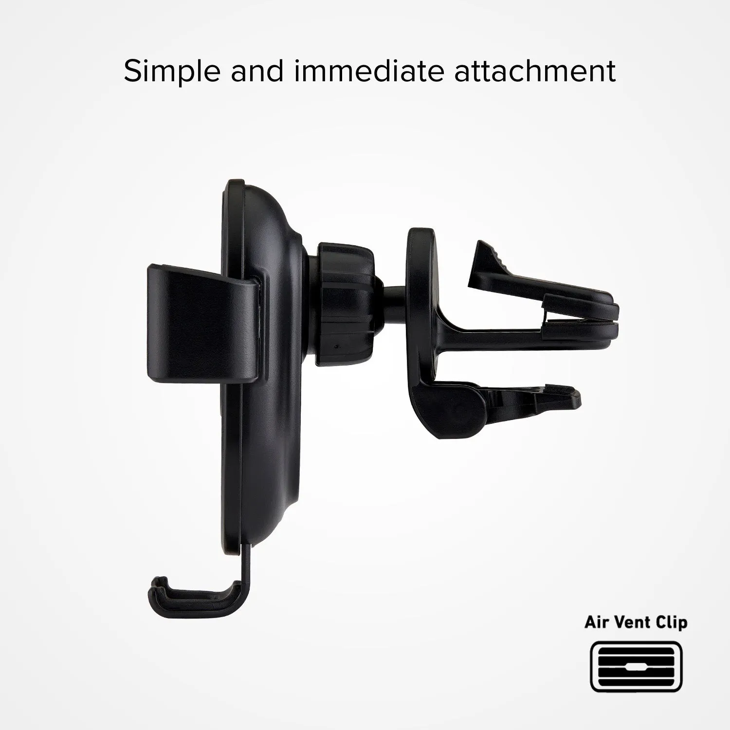 SBS Auto Handyhalterung Wireless Gravity Lüftung schwarz