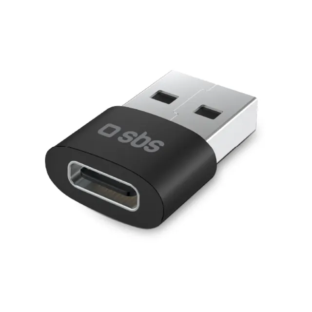 SBS USB-zu-USB-C Adapter Laden und Daten kompakt