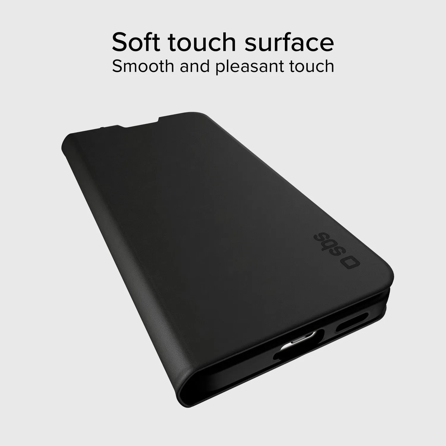 SBS Wallet Smooth Samsung Galaxy S26+ Bookstyle Hülle Schwarz