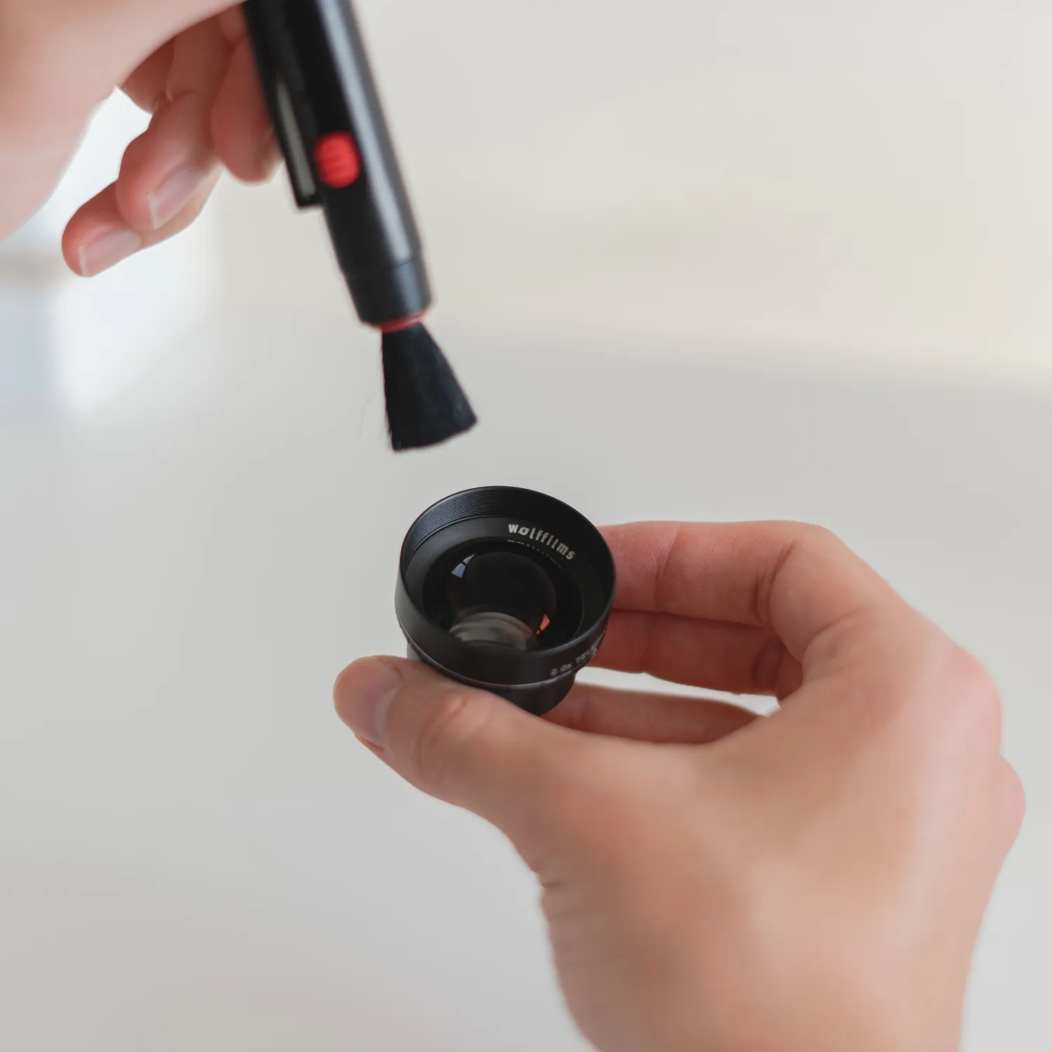 Wolffilms Lens Pen Objektiv-Reinigungsstift Karbon