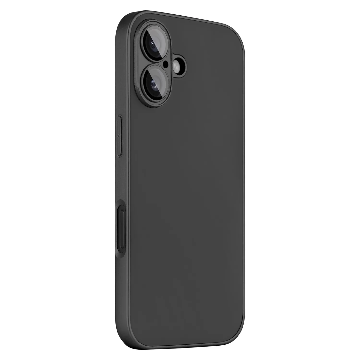 arktis Tech Case iPhone 16 Plus Hülle Blau Glas