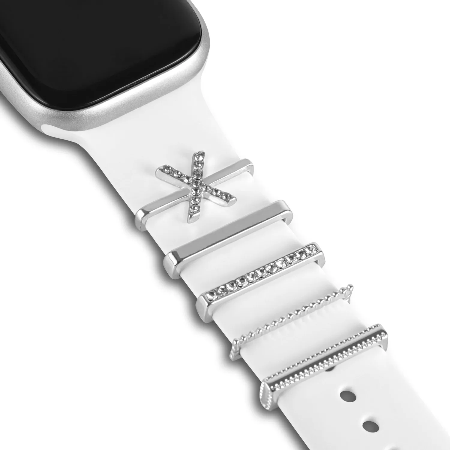 arktisband Buchstabe X Charm für Apple Watch Edelstahl Gold