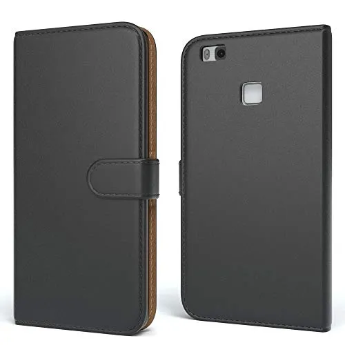 EAZY CASE Book Huawei P9 Lite 2016 Klapphülle Schwarz