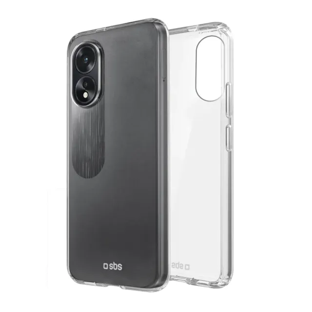 SBS Skinny Oppo A18/A38 Handyhülle Transparent dünn