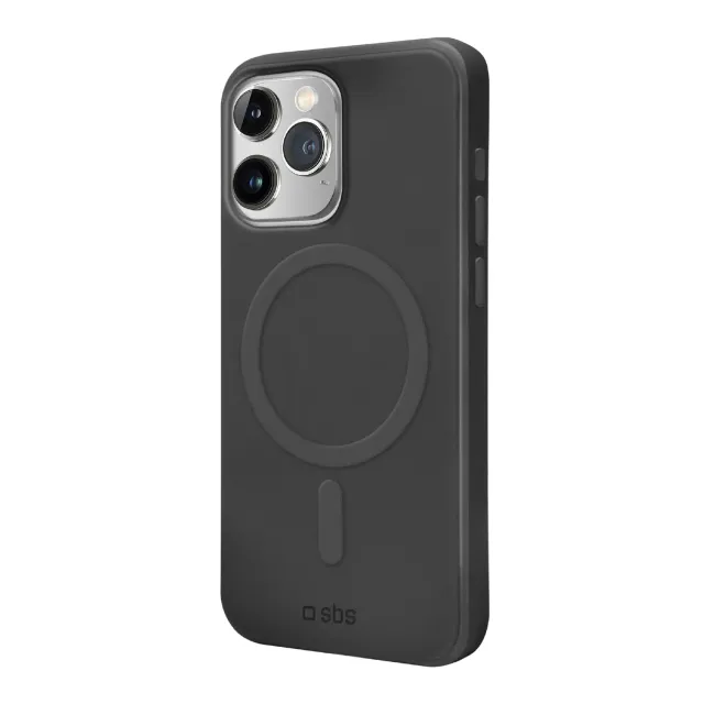 SBS Instinct Mag iPhone 15 Pro Max Hülle Schwarz MagSafe
