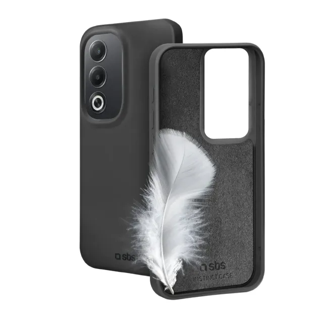 SBS Instinct Hülle Oppo A80 schwarz Mikrofaser