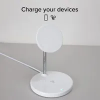SBS Ladestation 2-in-1 magnetisch 15W für iPhone AirPods