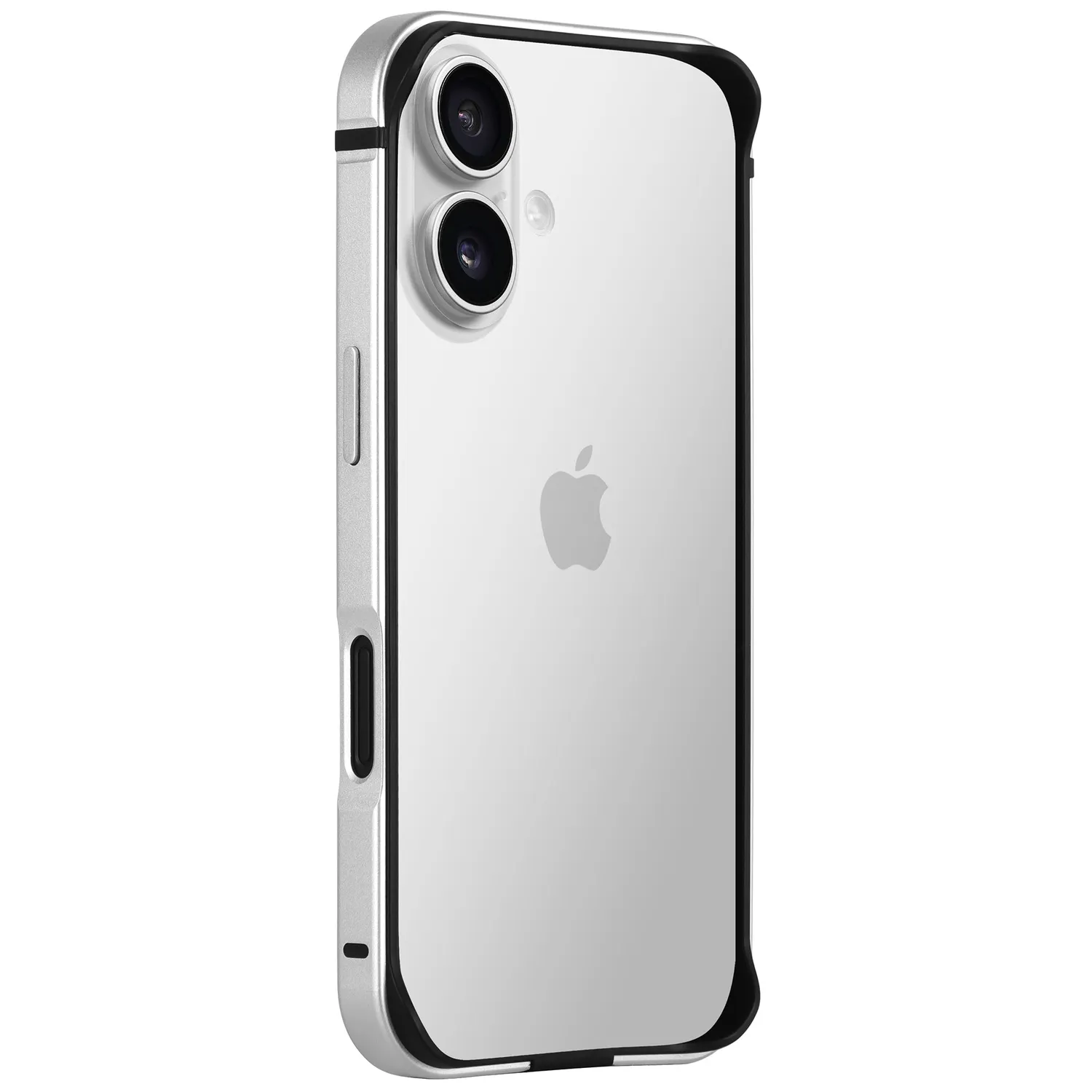 arktis iPhone 16 Plus Bumper Silber Aluminium