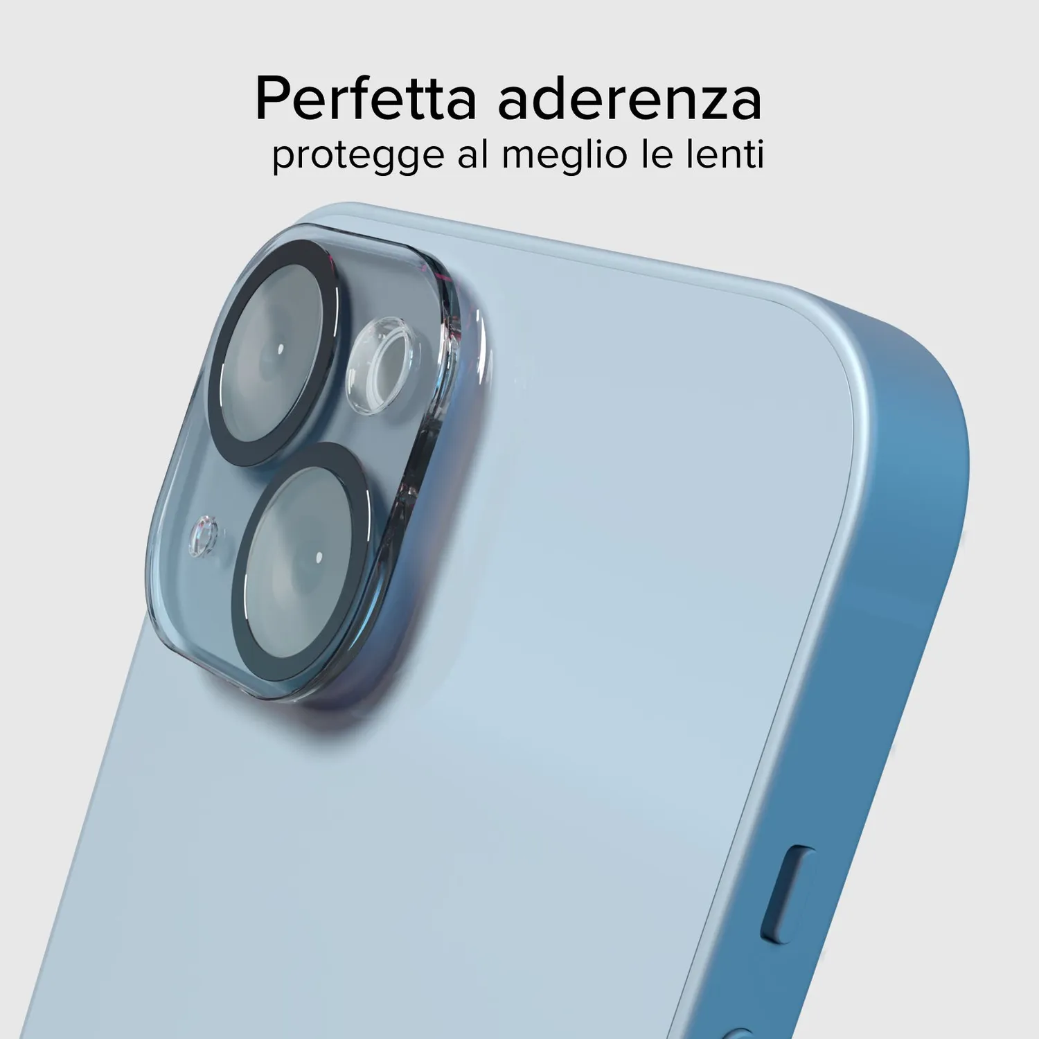 SBS D3O Kameraglas iPhone 14 / 14 Plus schwarz stoßfest