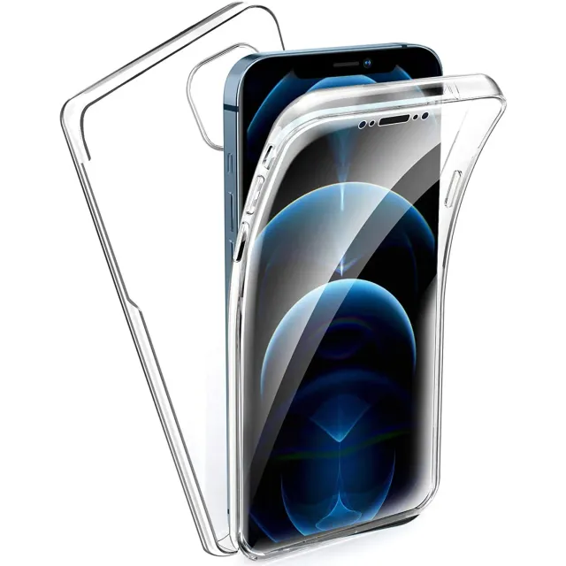 arktis iPhone 14 Fullbody Hülle Transparent ultradünn