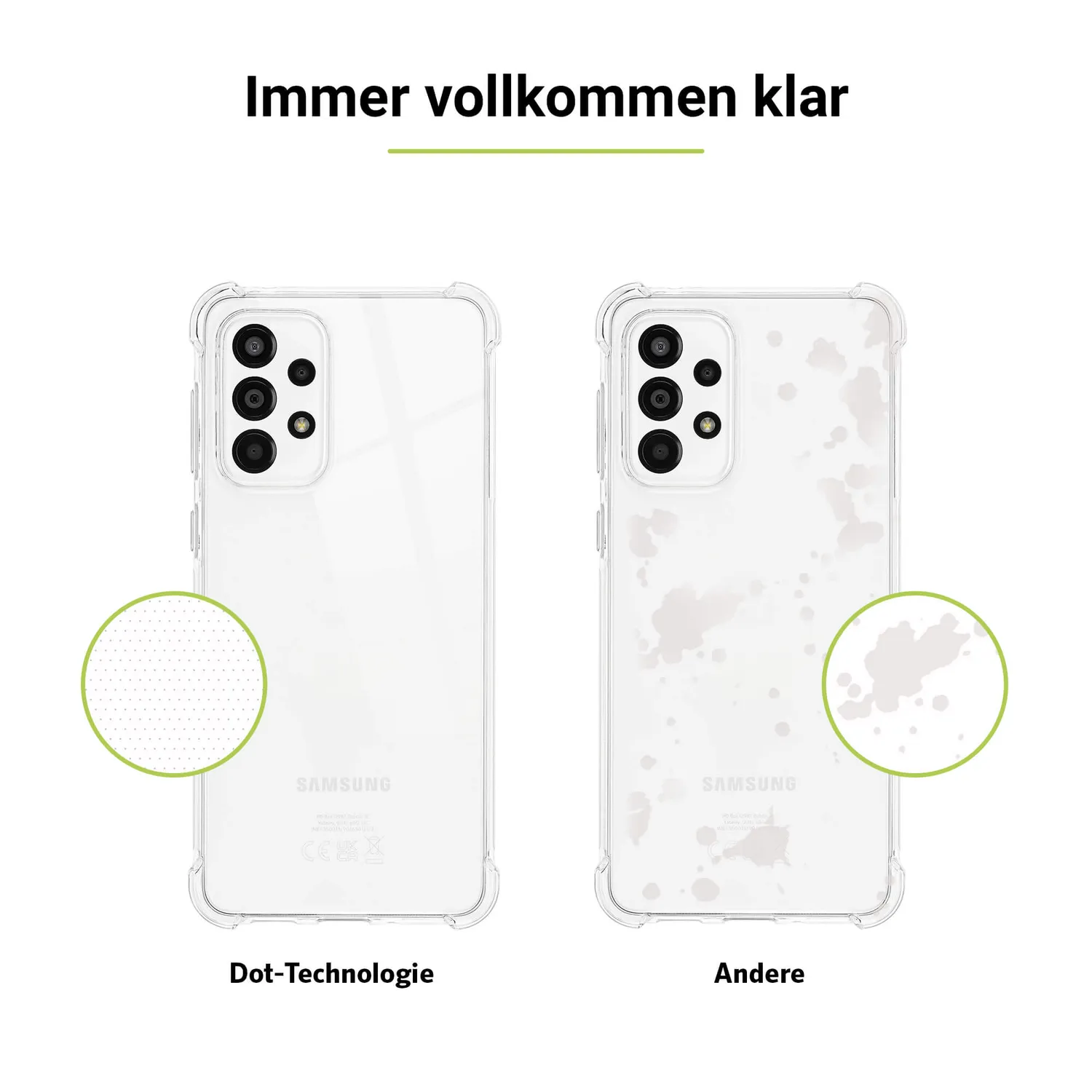 Artwizz Protection Clear Case Samsung Galaxy Handyhülle transparent