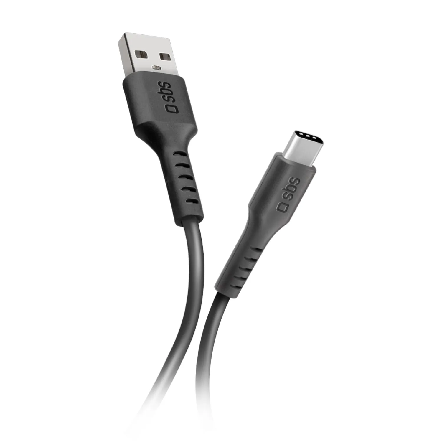 SBS USB Type-C Datenkabel Laden Sync Schwarz