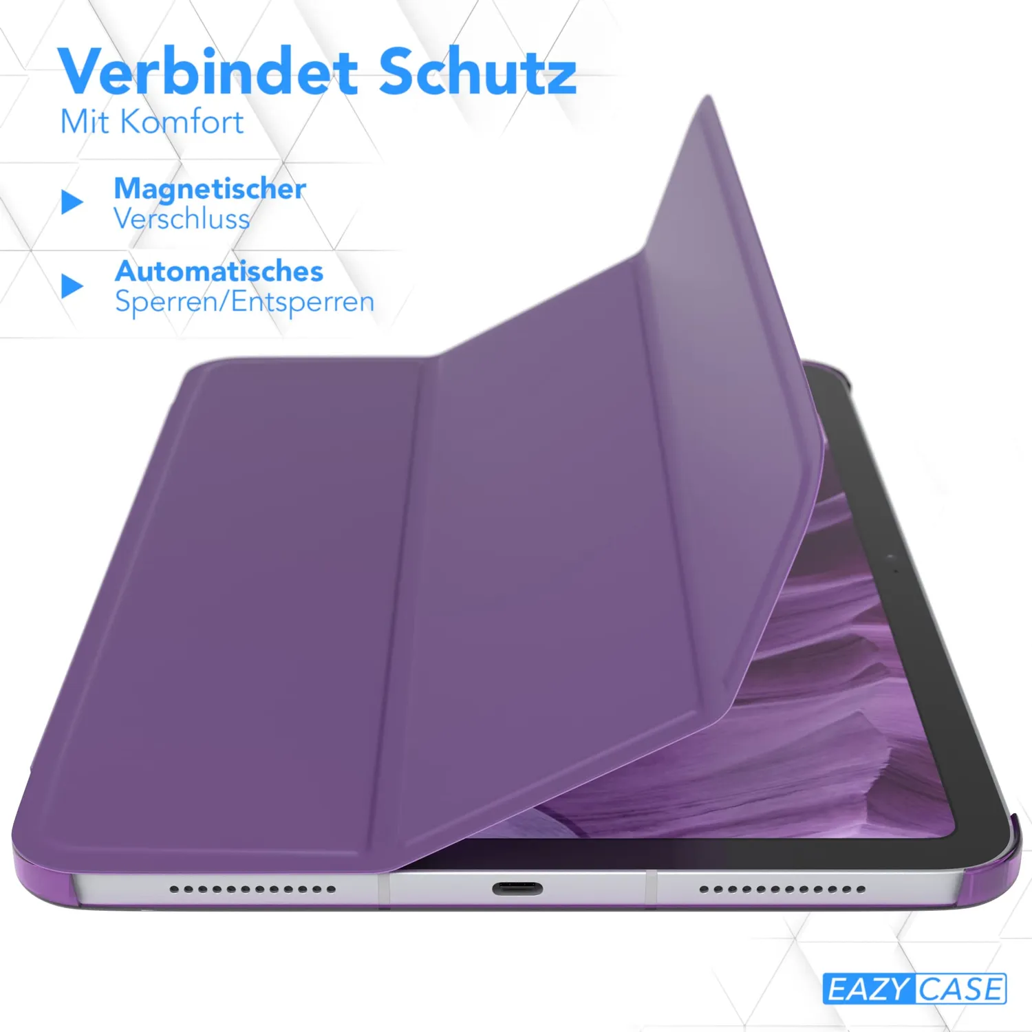 EAZY CASE iPad 11" A16 2025 Smart Cover Hülle Lila